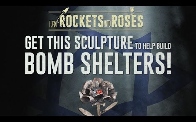 Donate to build bomb shelters in Israel