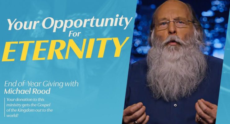 Your Opportunity For Eternity | End of year Giving 2021