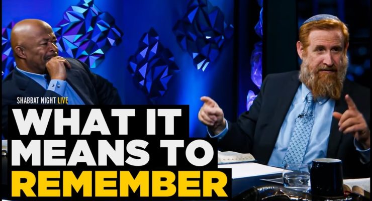 What It Means To Remember | Shabbat Night Live
