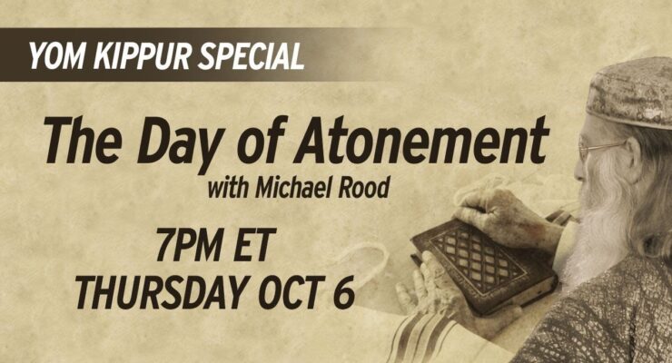 The Day of Atonement! | Rood Livestream